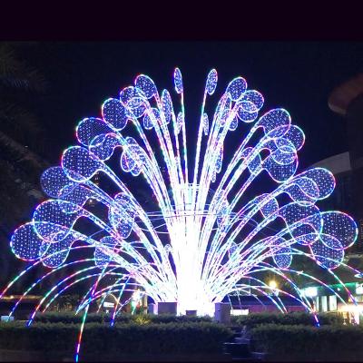 China Fashionable Outdoor Led Christmas Tree Decoration DMX Garden Decoration Lighting Outdoor Christmas Display for sale