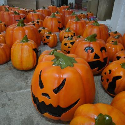 China Amusement Park Beautiful Design Halloween decorations outdoor Factory price Halloween pumpkin light Halloween decoration led pumpkin light for sale