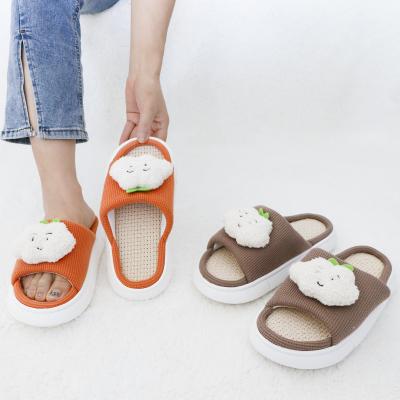 China CUSHIONING High Quality Girls Canvas Ladies Indoor Home Women's Slippers for sale