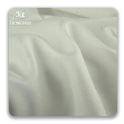 China Anti-rust 75% rayon 25% silk fabric 12MM twill 51GSM luxury viscose blend fabric silk textiles for women dress garment for sale