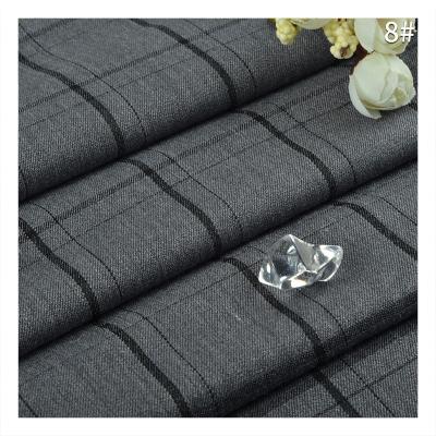 China Anti Pill Viscose/Polyester Spandex materis TR Grid Fabric 235GSM Elastic Twill Stretch Stretch Yarn-Dyed Fabric Textiles For Suit Shirt for sale