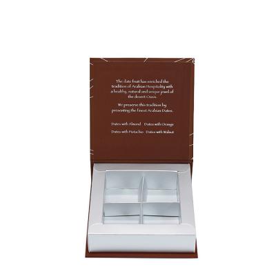 China Recycled Materials Wholesale Luxury Chocolate Packaging Box Custom Book Shaped Chocolate Packaging Box for sale