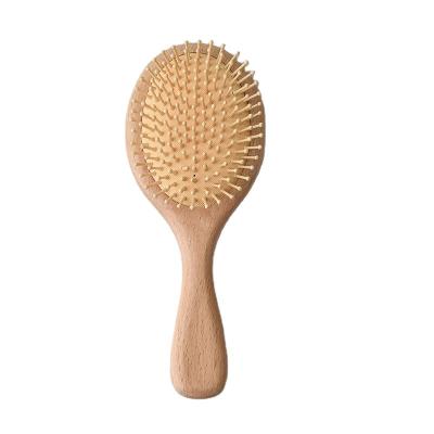 China EXFOLIATE Eco-friendly Detangling Bamboo Massage Wooden Hair Comb Brush for sale