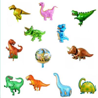 China New Dragon King Dragon Thunder Dragon Triangle Balloon Movie Party Decoration Dinosaur Decorative Balloon Dinosaur Theme Aluminum Party for sale