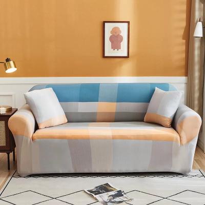 China Universal Pet Stretch Sofa Cover Slipcover Couch Cover Magnetic Printed Leather Furniture Protector for sale