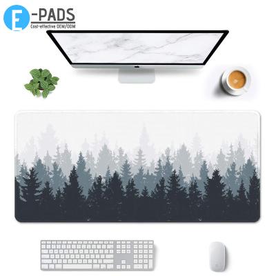 China Large Gaming Custom Printed Gaming Mousepad Card Pad Extended Mouse Pad - 35.43x15.74inch With Stitched Edge for sale