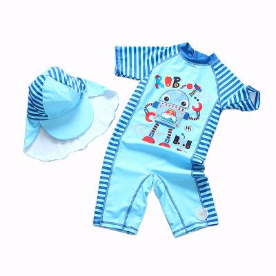 China Breathable Kids Swimwear Babies Toddler Full Body Zipper Swimwear One Piece Swimsuit with UPF 50+ Sun Protection for sale