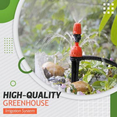 China 2021 Plastic Mist Cooling Irrigation System Garden Drip Irrigation Device 5M-20M Automatic Drip Misting Watering System Kit Set for sale