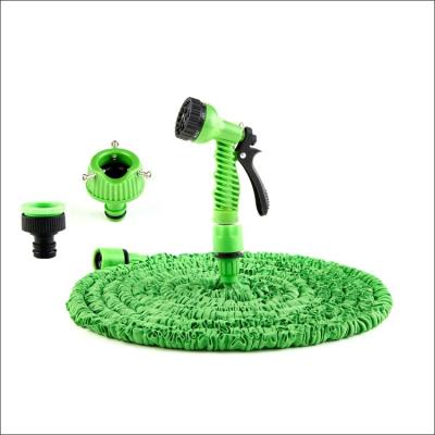 China Amazon Multifunction Soft Garden 7-in-1 Nozzle Tube Retractable Garden Water Cannon for sale