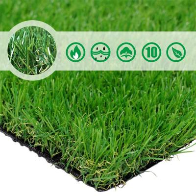 China Superior Resilience and Longevity Landscaping Mat Home Garden Turf Artificial Grass Cover Outdoor Artificial Grass for sale