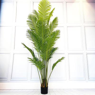 China Plastic Plant Floating Indoor Bonsai Plants Large Plant Pot Decoration Banana Bonsai Trees Wholesale Simulation Green Christmas for sale