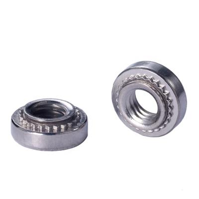 China Hot Selling Heavy Industry Standard M2 M2.5 M3 M4 Hardened Stainless Steel Self Bend Nut for sale