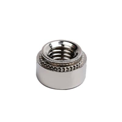 China Heavy Industry OEM Factory 304 Stainless Steel Imperial Self Lock Passivated Snap Nut for sale