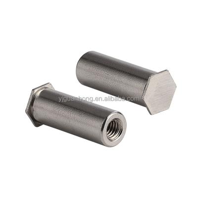 China machinery. Comp. elect. Various Models Self Tuck 304 Stainless Steel Blind Hexagon Appliances Self Key Self Tuck Threaded Standoffs for sale