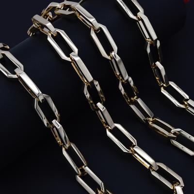 China Eco - Friendly Wholesale Cheapest Price Gold Custom Zinc Alloy Chain For Clothes for sale