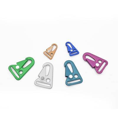 China Aluminum bag accessories swivel metal snap hook buckle, high quality aluminum hook buckle for handbags for sale