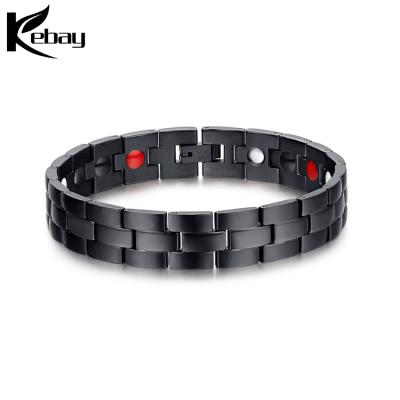 China High Quality Mens Stainless Steel Healthy Magnetic Bracelet For Men for sale