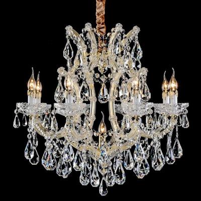 China Modern Crystal Chandelier Lighting by Maria Theresa Chandeliers Maria Theresa Large Crystal Chandeliers Luxury k9 for sale