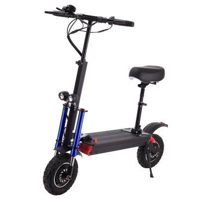 China Unisex 1200W E Scooter Manufacturer Folding Dual Motor Electric Scooter Adult for sale