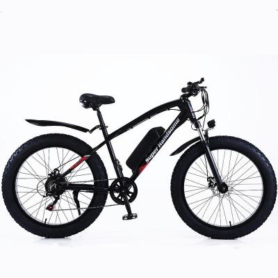 China EU UK Alloy RTS Home 500W 26*4.0 Fat Tire Aluminum Ebike Drop Bicycle Dirt Bike Sports Road E-Bike Dirt Cycle Mountain Electric Bike dispatch for sale