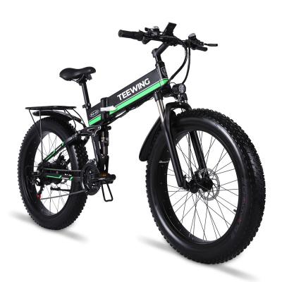 China Fat tire aluminum alloy 1000W 26*4.0 ebike bicycle dirtbike road sports e-bike dirt cycle mountain electric bike for sale