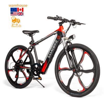 China EU warehouse electric bike drop shipping aluminum alloy ebike mountain city bike dirt cycle mid drive electric bicycle for sale