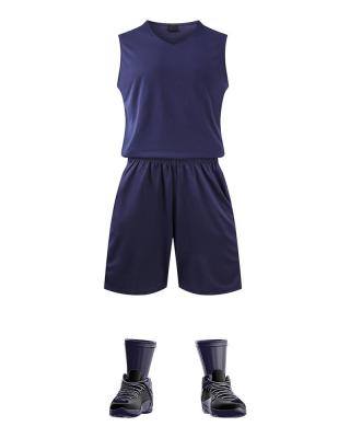 China New Style Custom Basketball Antibacterial Jersey Basketball Uniform Kits for sale