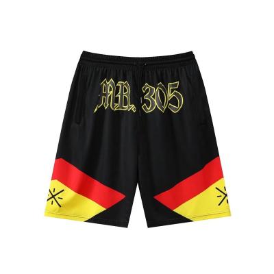 China WD Antibacterial Mens Basketball Mesh Shorts Set Summer Basketball Pants Basketball Tank Top Shorts for sale