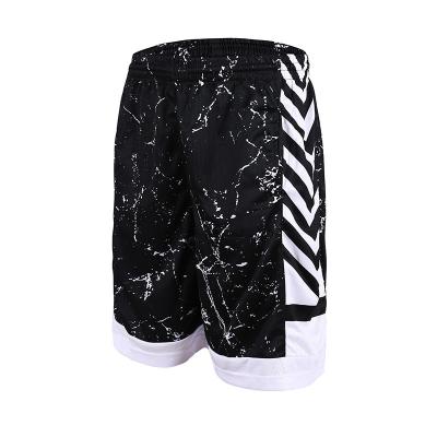 China Antibacterial Custom Logo Mens Breathable Basketball Mesh Shorts Basketball Tank Top Shorts for sale