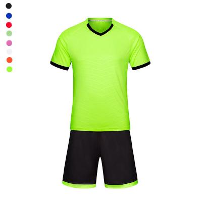 China Custom Cheap Factory Price Football Soccer Jersey Sets OEM ODM Soccer Jersey Uniform Set for sale