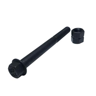 China Steel M20 M22 M24 Bucket Pin Bolt Factory Price Wholesale Excavator Bolts Bucket Pin Bolt Nut 10.9 Grade for sale