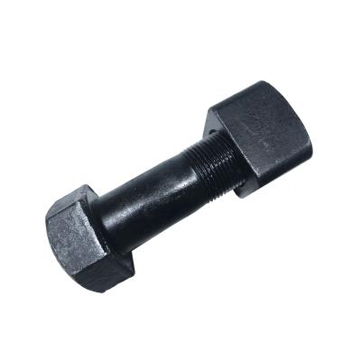 China 7/8 Segment Construction Steel Parts High Tensile Steel Bolt Track Hardware Bolts And Nuts Till Bolts 12.9 Grade for sale