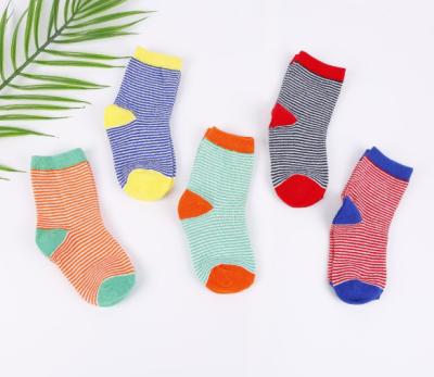 China Popular Cotton Newborn Baby Boy Socks Anti Fouling Sweat Absorbent OEM Available for sale