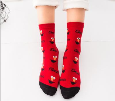 China OEM Design Women Novelty Socks, Cotton Funny Patterned Dress Socks Supplier in China for sale