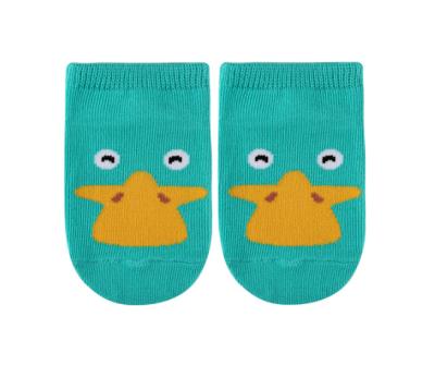 China Breathable Basic Newborn Baby Socks Animal Pattern With Organic Cotton Material for sale