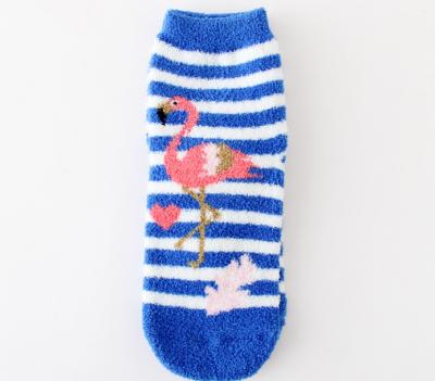 China Animal Polyester Womens Warm Winter Socks Comfortable Soft Hand Feeling for sale