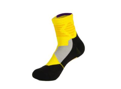 China Tragen Sie die laufenden Basketball-Kissen-Zyklus-Kompressions-Socken/die Spaß-Socken für Männer zur Schau zu verkaufen