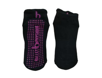 China Eco Friendly Yoga Socks Quick Dry Anti slip Damping Bandage Pilates Ballet Socks Good Grip With Jacquard / Embroidery for sale