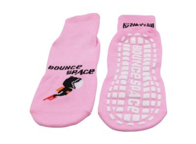 China Customized Non - Skid Trampoline Jump Socks Colorful Indoor Playground Sweat - Absorbent for sale