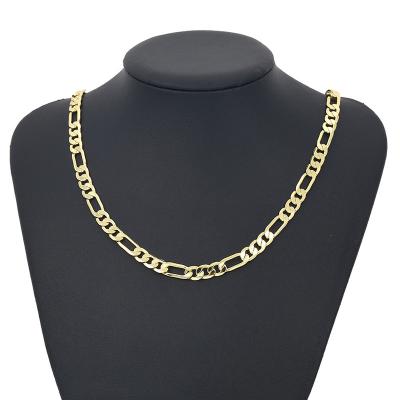 China Environmental Friendly Jewelry Fashion Chains High Quality 14k Gold Plated Mens Heavy Chains Necklace for sale