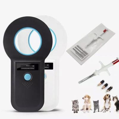 China Low Frequency Animal ID Reader RFID Animal Tag Reader Dog Cat Pet Cattle Microchip Reader For Animal for sale