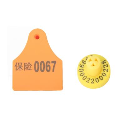 China Iso11784/5 Farm Standard Cow Tag Low Frequency Animal Identification Tracking Management, for Pig, Cattle and Sheep etc. for sale