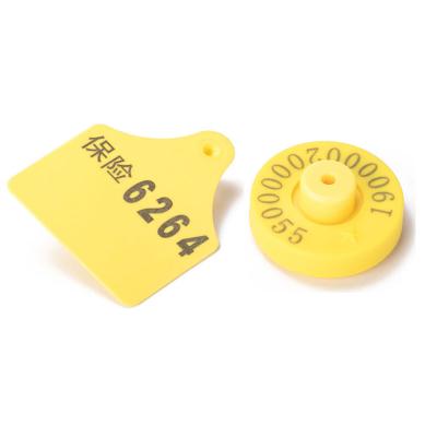 China Iso11784/5 Farm Ear Tag Identification Animal Tracking Management, Cow Standard Low Frequency Animal Ear Tags, For Pig And Sheep Etc. for sale