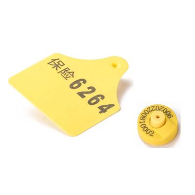 China Iso11784/5 Farm Standard Low Frequency Animal Ear Tag Identification Animal Tracking Management, Ear Tags For Cattle, For Pig And Sheep Etc. for sale