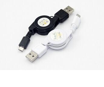 China Retractable micro usb cable charger cables for sale