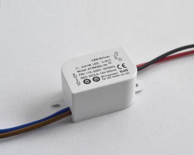 China 500Ma 6W Constant Voltage Led Driver , 12V Led Panel Power Supply for sale