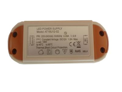 China Waterproof 12 Volt 30W Constant Voltage Led Driver ROHS UL EN 61000-3-2 for sale