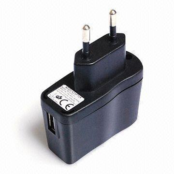 China 6W Sony Ericsson Mobile Phone Usb Charger European AC Plug EN60950-1 for sale