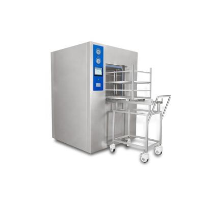 China food & Beverage Shops VST-0.45SF Customizable Stainless Steel 450l Double Door Vacuum Pulsating Steam Sterilizer for sale