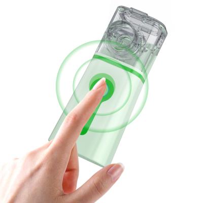 China Mini Nebulizer Mesh Nebulizador Portable Hotel Asthma Inhaler Machine Medical Inhaler for Kids and Adults Nebulization for sale